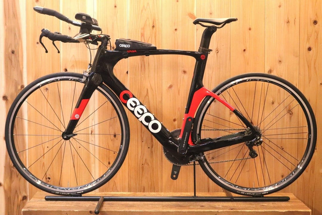 シーポ CEEPO カタナ KATANA 2016年モデル Lサイズ シマノ アルテグラ 6870 MIX 11S カーボン TTバイク タイムトライアルバイク 【芦屋店】