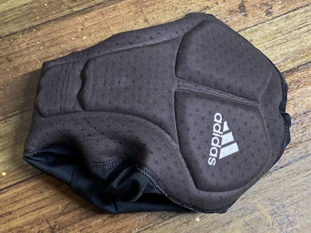 KI115 アディダス adidas ビブショーツ 黒 S