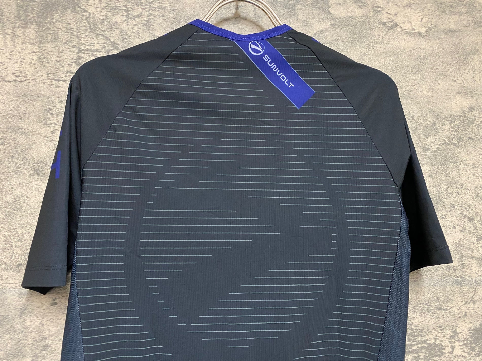 JO578 サンボルト SUNVOLT 半袖 サイクルジャージ 青 黒 XL – BICI