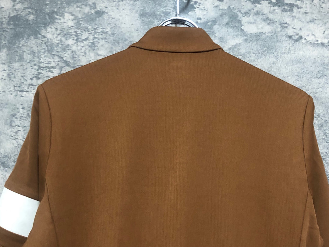 KO848 ラファ Rapha CLASSIC JERSEY 半袖 サイクルジャージ ブラウン M