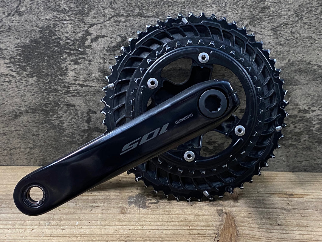 JZ025 シマノ SHIMANO 105 FC-R7100 クランクセット 172.5mm 52/36T
