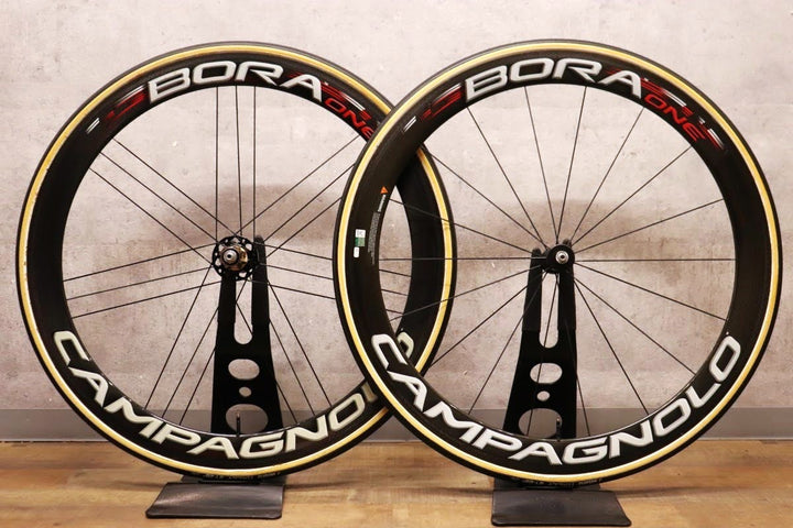 カンパニョーロ Campagnolo ボーラワン BORA ONE 50 カーボン チューブラー ホイールセット カンパ 11/12S 【さいたま浦和店】