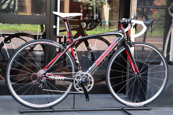 訳アリ ジャイアント GIANT TCR COMPOSITE SE 2011モデル Sサイズ スラム エイペックス 10S カーボン ロードバイク 【東京南麻布店】