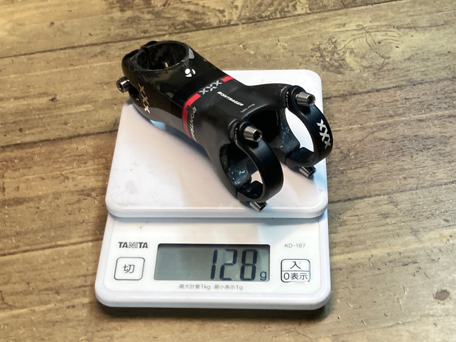 JC735 ボントレガー BONTRAGER XXX カーボン ステム 90mm 7° Φ31.8 OS