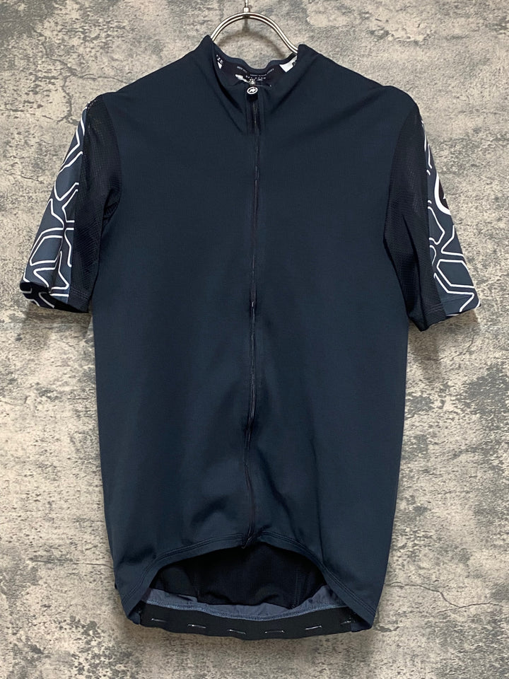 KG039 アソス assos SHORT SLEEVE JERSEY OFF-ROAD XC 半袖 サイクルジャージ 黒 グレー M