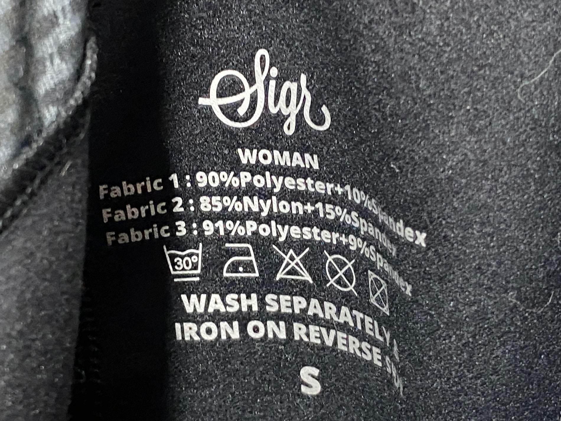 SIGR　ビブタイツ KO407 シーガー Sigr ビブタイツ 黒 S 裏起毛 レディース – BICI AMORE