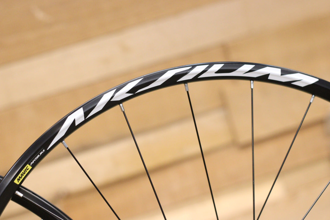 マヴィック MAVIC アクシウム AKSIUM DISC アルミ クリンチャー ホイールセット シマノ12/11S 【立川店】
