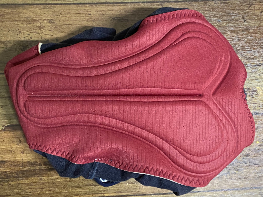 KS248 カフェドシクリステ cafe du cycliste Adele rain winter bibshort ビブショーツ 紺 XS 裏起毛