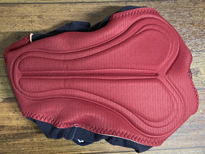 KS248 カフェドシクリステ cafe du cycliste Adele rain winter bibshort ビブショーツ 紺 XS 裏起毛