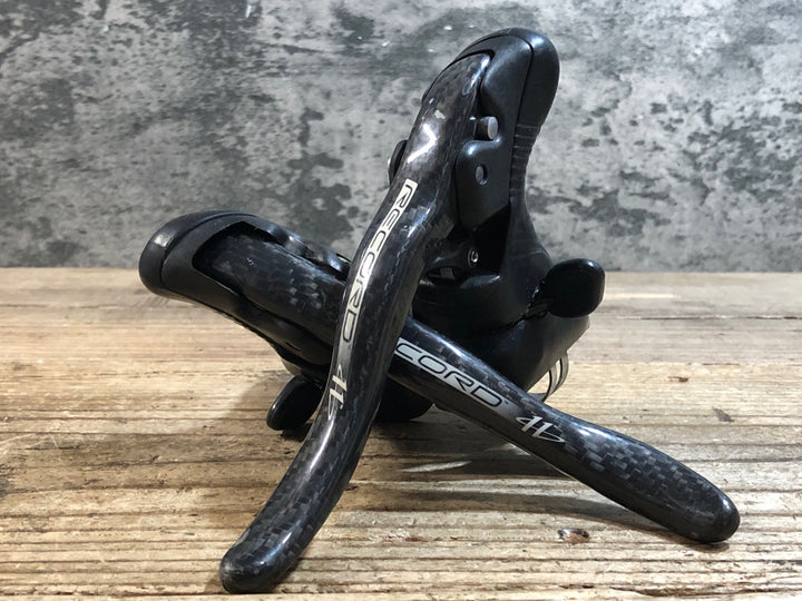 KI928 カンパニョーロ CAMPAGNOLO レコード RECORD 11 エルゴレバー 2x11s