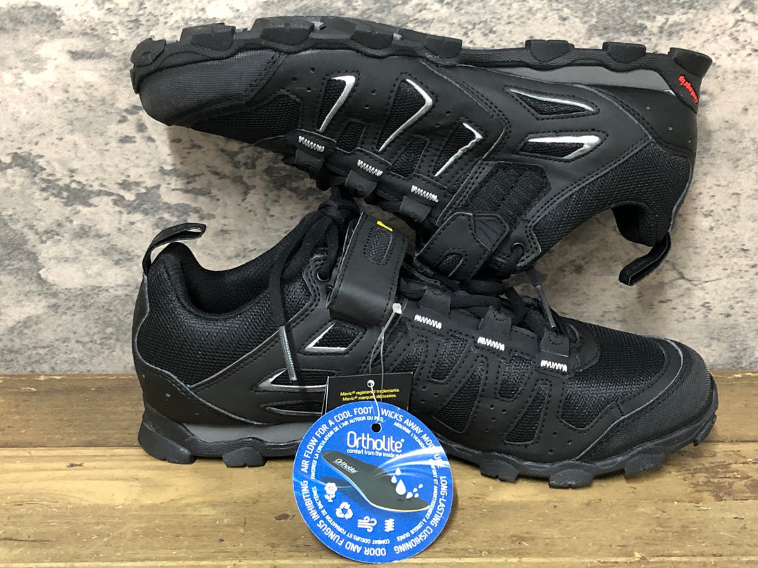 JV658 マヴィック MAVIC Crossride Elite ビンディングシューズ 2穴 黒 EU42 2/3 レース