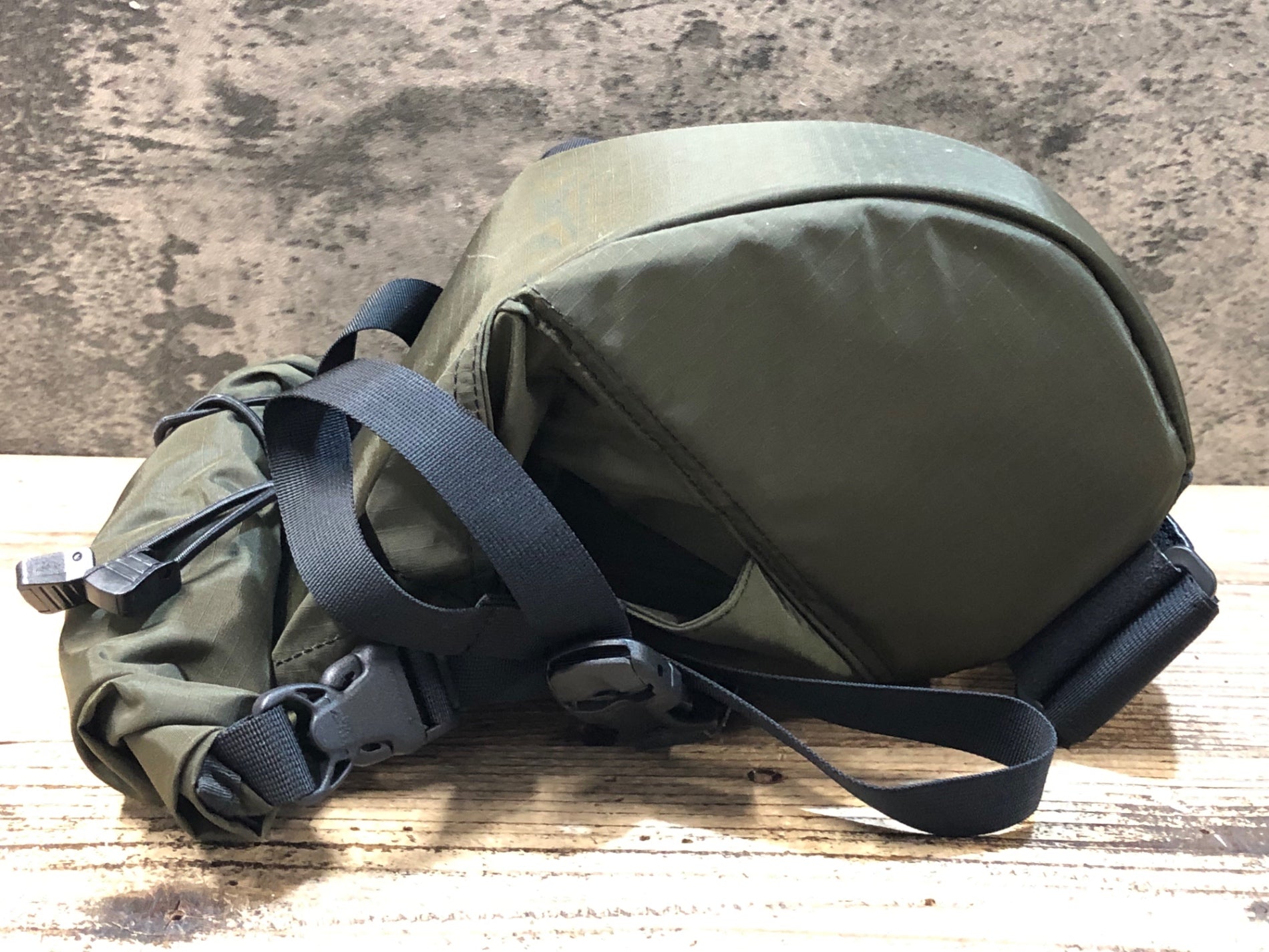 フェアウェザー FAIRWEATHER seat bag olive FAIRWEATHER* seat bag