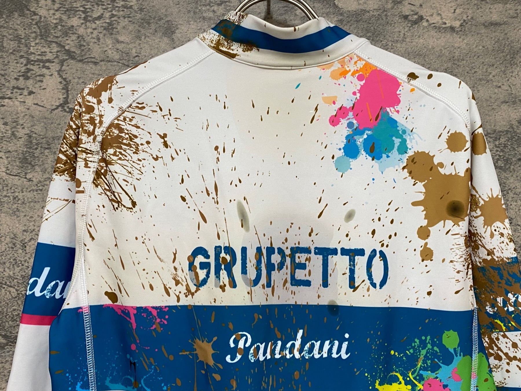 JR211 パンダーニ pandani 長袖サイクルジャージ 白茶 M 裏起毛 – BICI