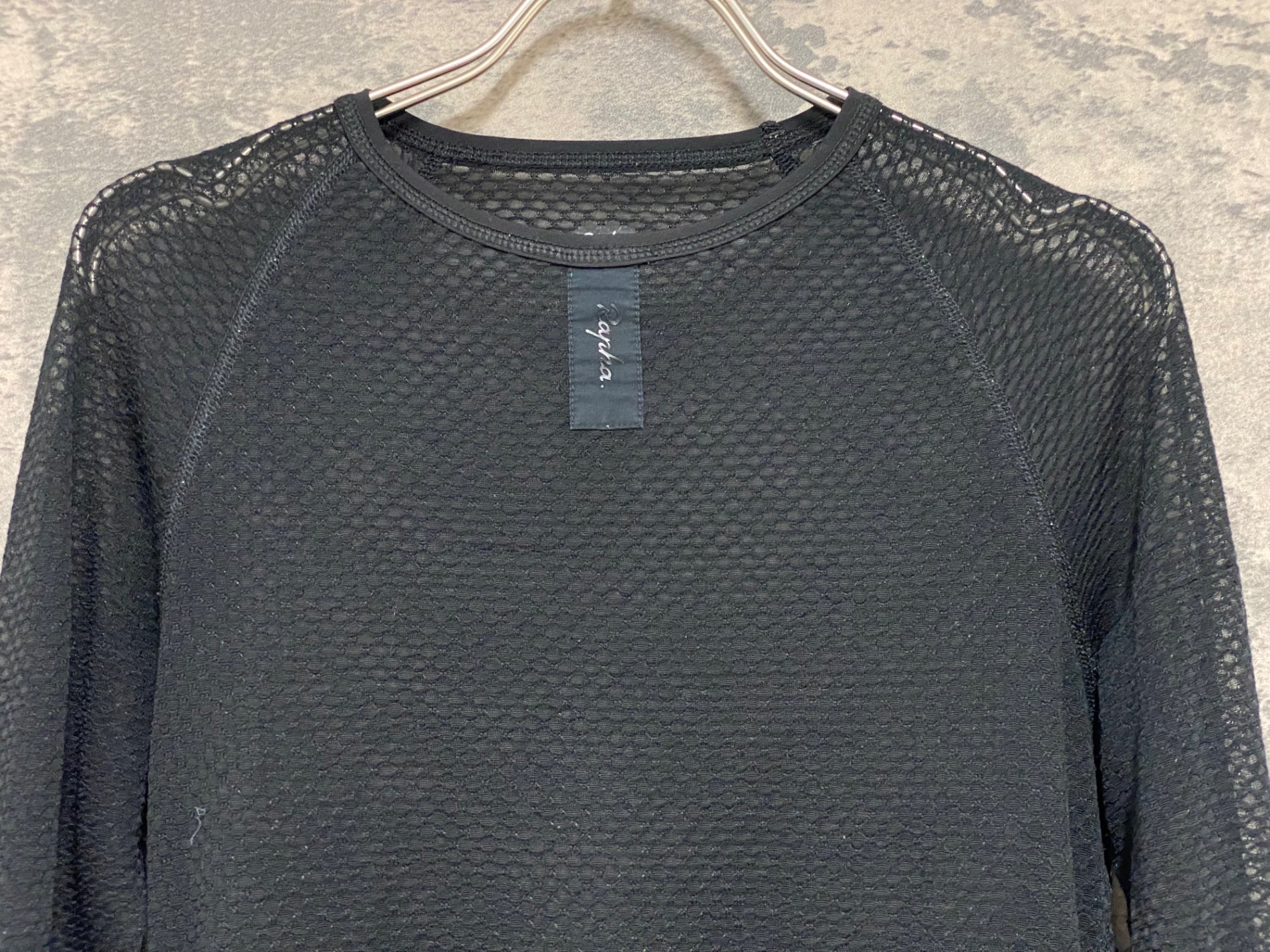 KG512 ラファ Rapha MERINO MESH BASE LAYER 長袖 ベースレイヤー 黒 S