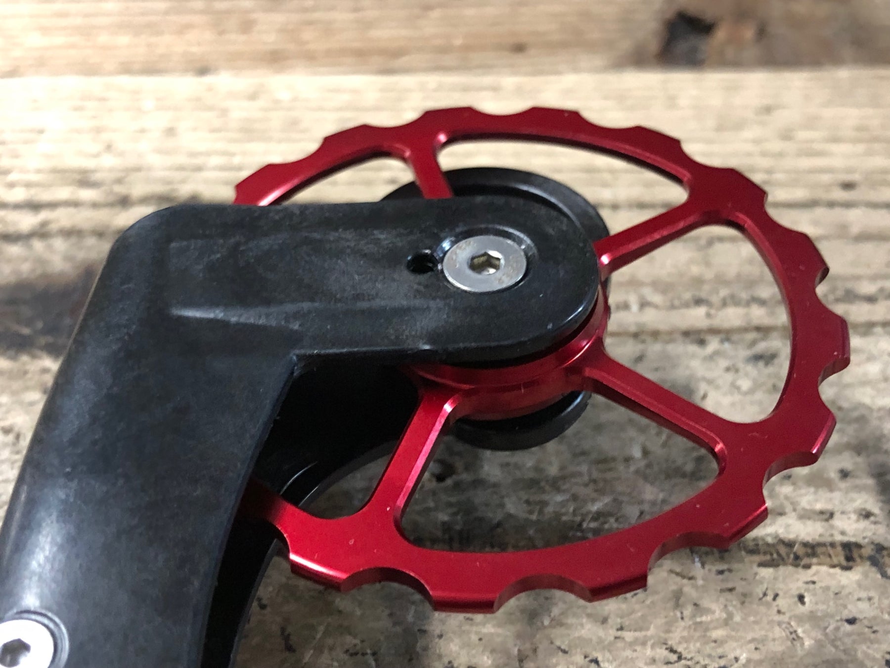 KC356 セラミックスピード ceramicspeed OSPW ビッグプーリー 赤