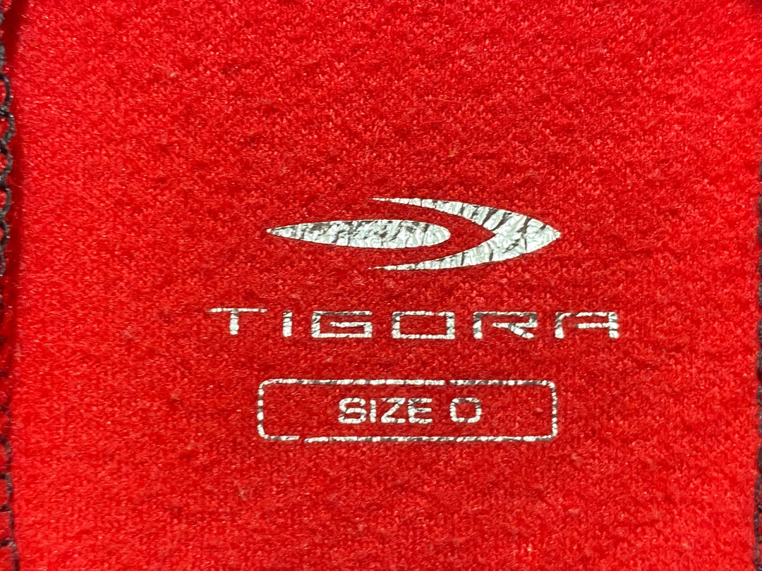 KB039 ディゴラ TIGORA 長袖 サイクルジャケット 赤 黒 O 裏起毛 ※擦れ