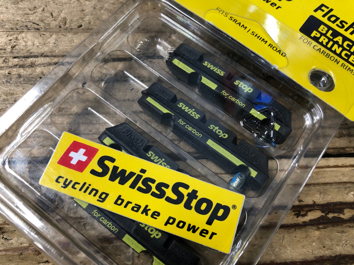KG879 スイスストップ SwissStop Flash EVO BLACK PRINCE FOR CARBON RIMS ブレーキパッド SRAM SHIMANO用
