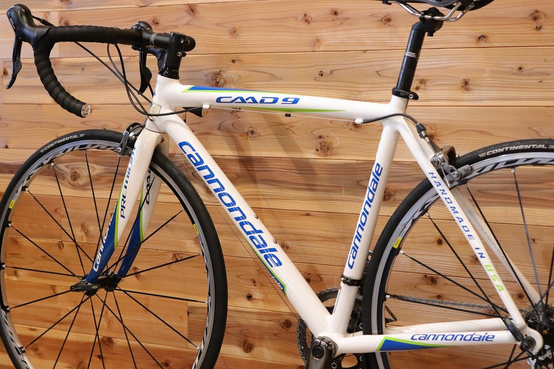 キャノンデール CANNONDALE キャド CAAD 9 5 2010モデル 50サイズ シマノ 105 5600 MIX 10S アルミ ロードバイク 【広島店】