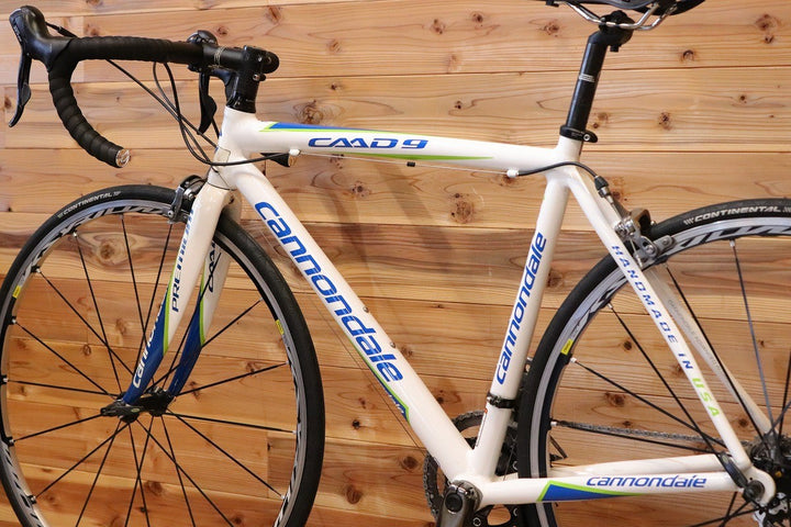 キャノンデール CANNONDALE キャド CAAD 9 5 2010モデル 50サイズ シマノ 105 5600 MIX 10S アルミ ロードバイク 【広島店】