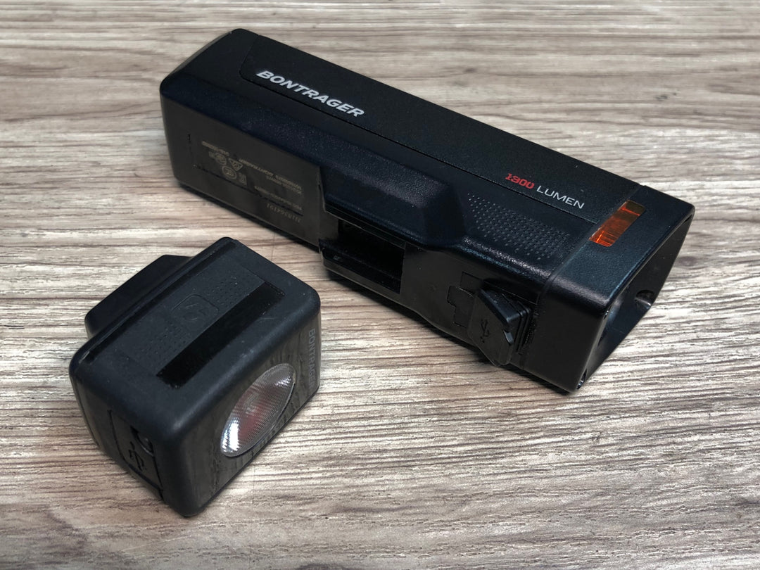JA374 ボントレガー BONTRAGER ION PRO RT/FLARE RT 前後 ライト セット 点灯確認済