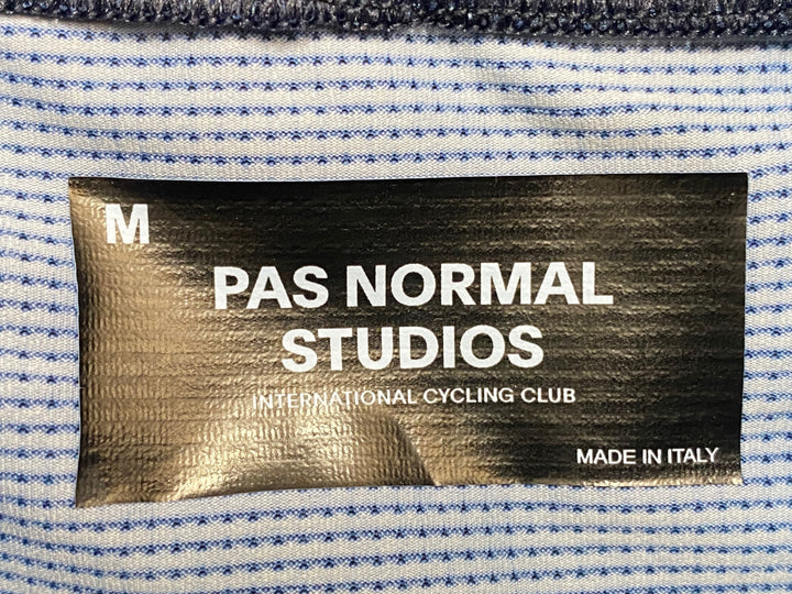 JZ694 パスノーマルスタジオ PAS NORMAL STUDIOS Solitude 半袖 サイクルジャージ 紺 M