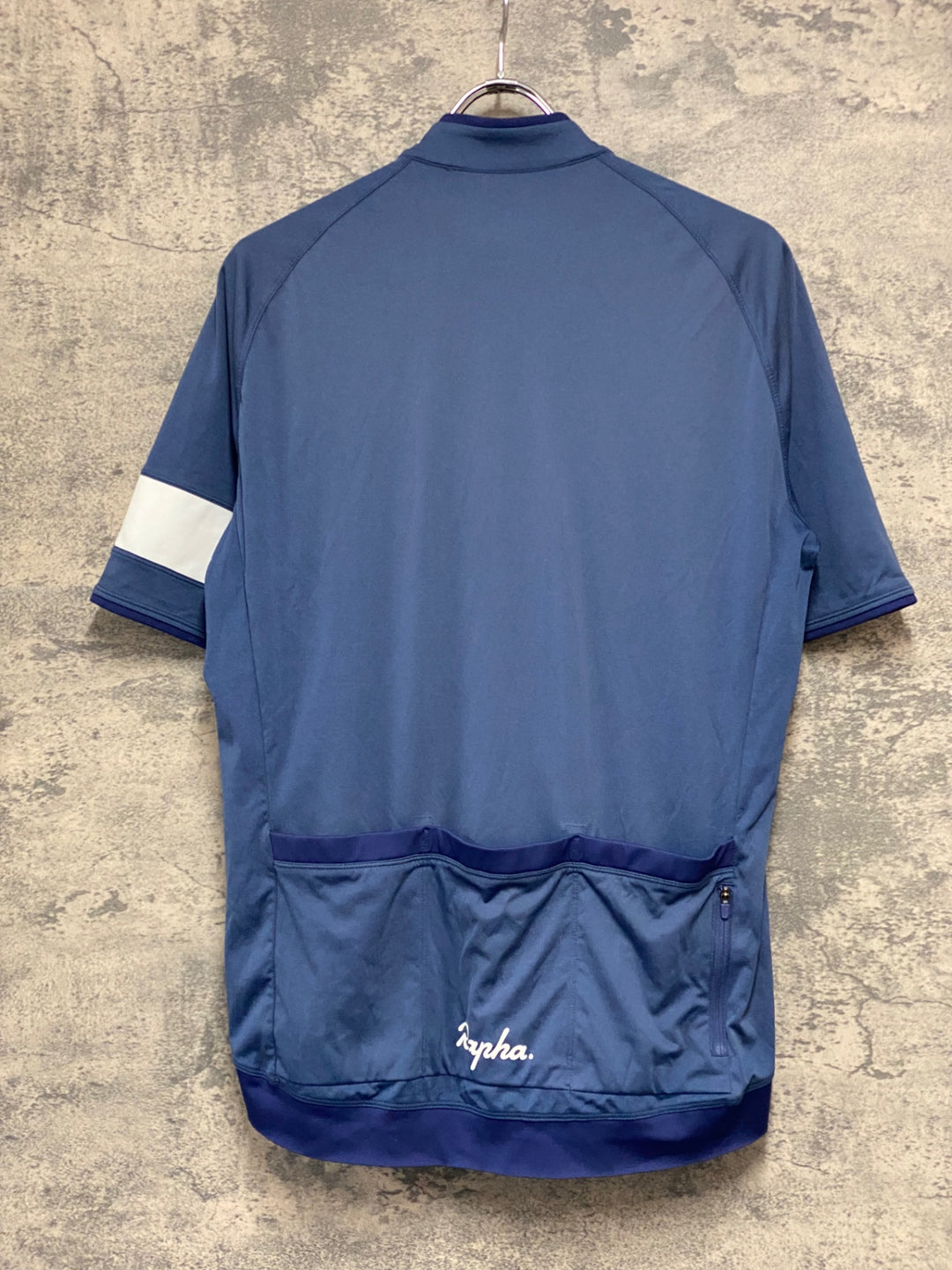 JZ241 ラファ Rapha CORE JERSEY 半袖 サイクルジャージ 青 XL