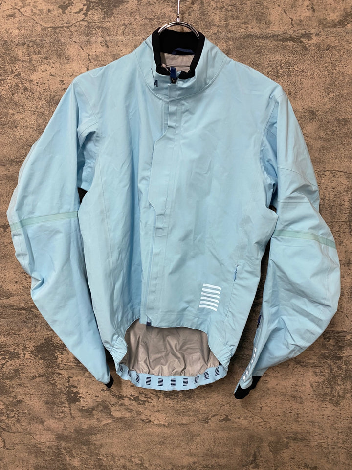 JF715 ラファ Rapha PRO TEAM RACE CAPE 長袖サイクルジャケット 水色 S
