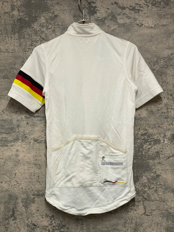 JX634 ラファ Rapha COUNTRY JERSEY 半袖 サイクルジャージ 白 レディース XS ドイツ