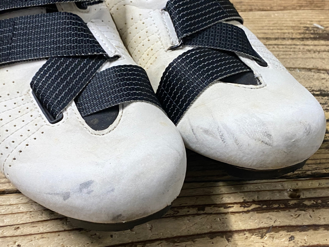 KG176 フィジーク fizik TEMPO R5 POWERSTRAP shoes ビンディングシューズ 白 EUR43.5