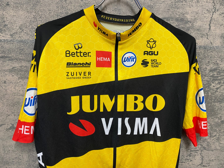 JP883 アグ AGU 半袖サイクルジャージ L JUMBO VISMA