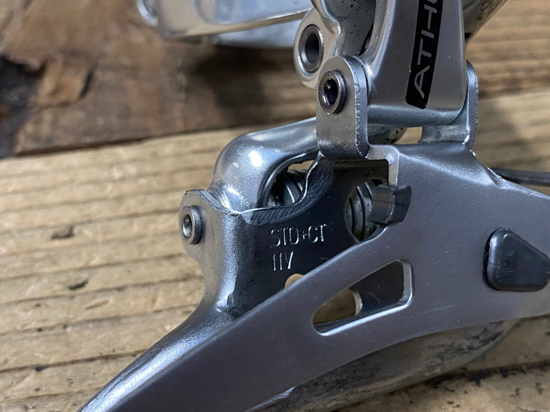JY314 カンパニョーロ Campagnolo アテナ ATHENA 11 フロントディレイラー バンド式 Φ35
