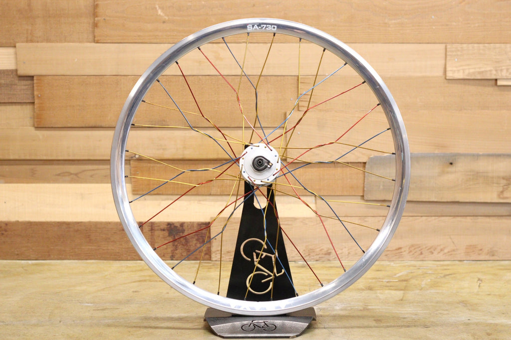 アラヤ ARAYA SA-730 ハブ ダイナモ アルミ 手組 ホイール フロント