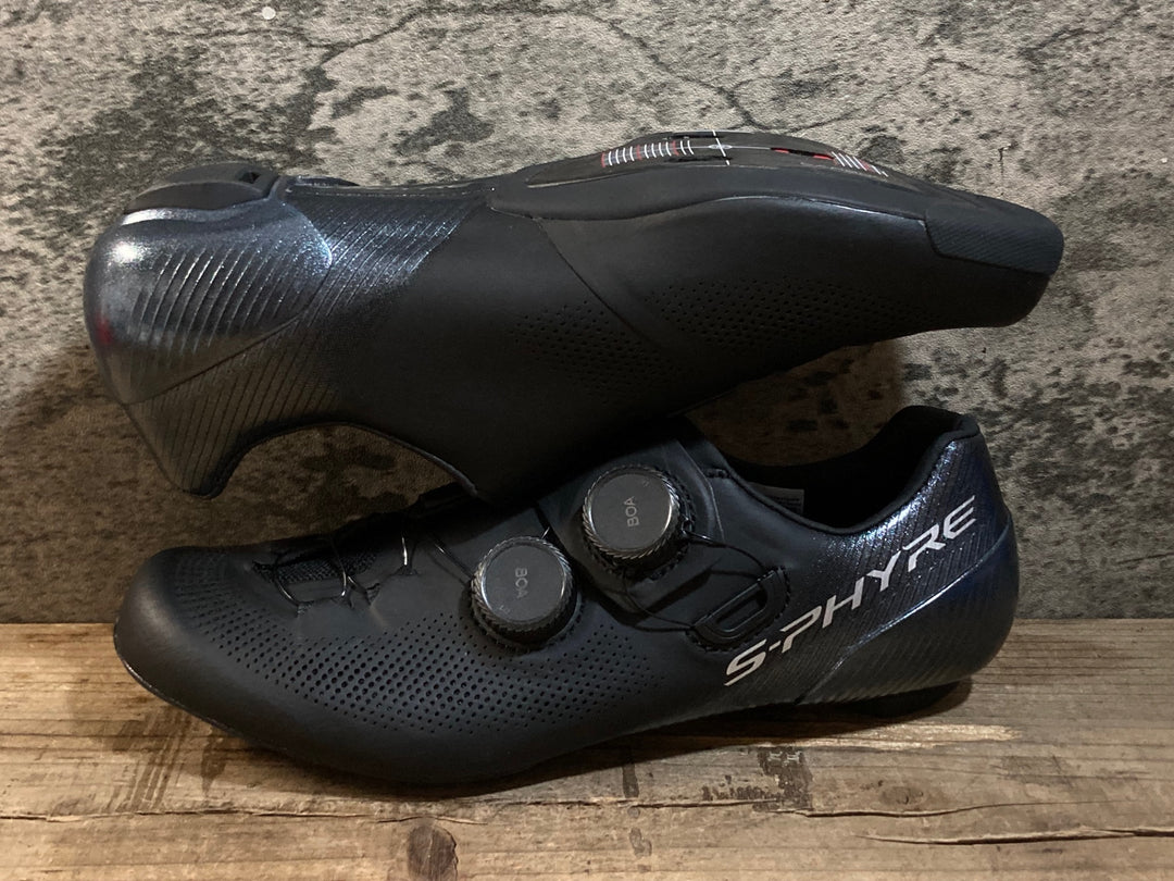 KH149 シマノ SHIMANO S-PHYRE SH-RC903 ビンディングシューズ 3穴 黒 EU40