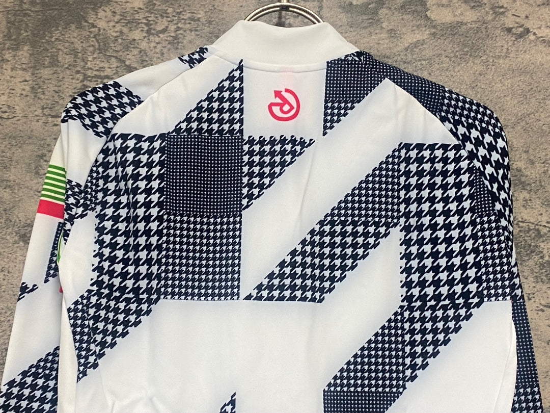 JV986 レリック reric Women's Sugar Long Sleeve Jersey 長袖 サイクルジャージ 白 M 裏起毛 レディース