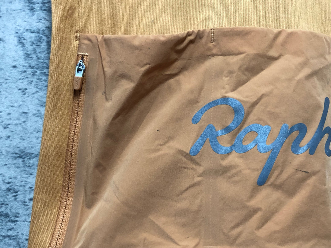 KL395 ラファ Rapha MEN'S BREVET JERSEY 半袖 サイクルジャージ オレンジ M ※日焼け汚れ