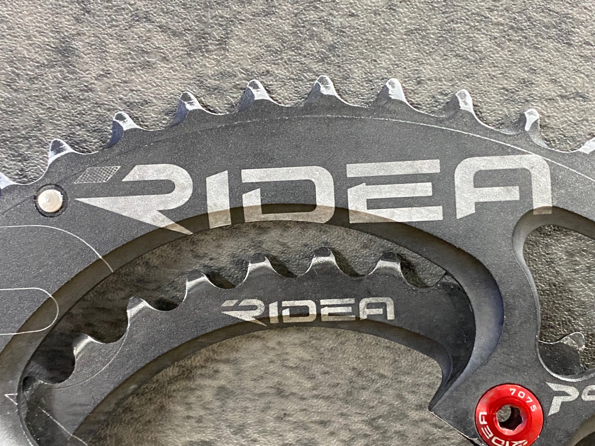JY414 ライデア RIDEA POWERRING チェーンリング 52/36T BCD110 4H