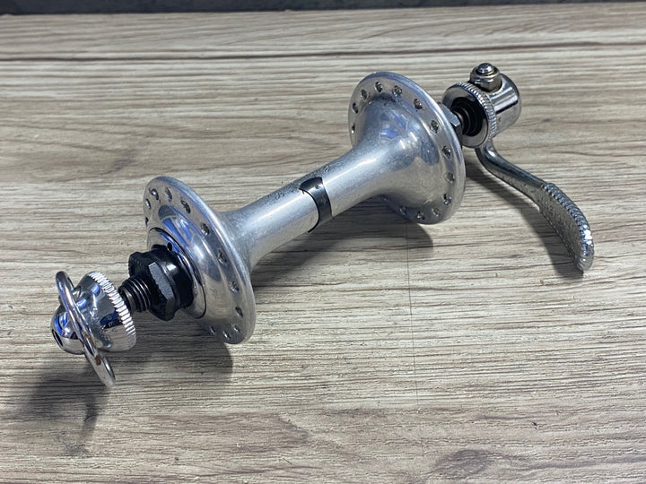 KI847 カンパニョーロ Campagnolo レコード RECORD ヴィンテージ フロントハブ 32H OLD100mm QR付