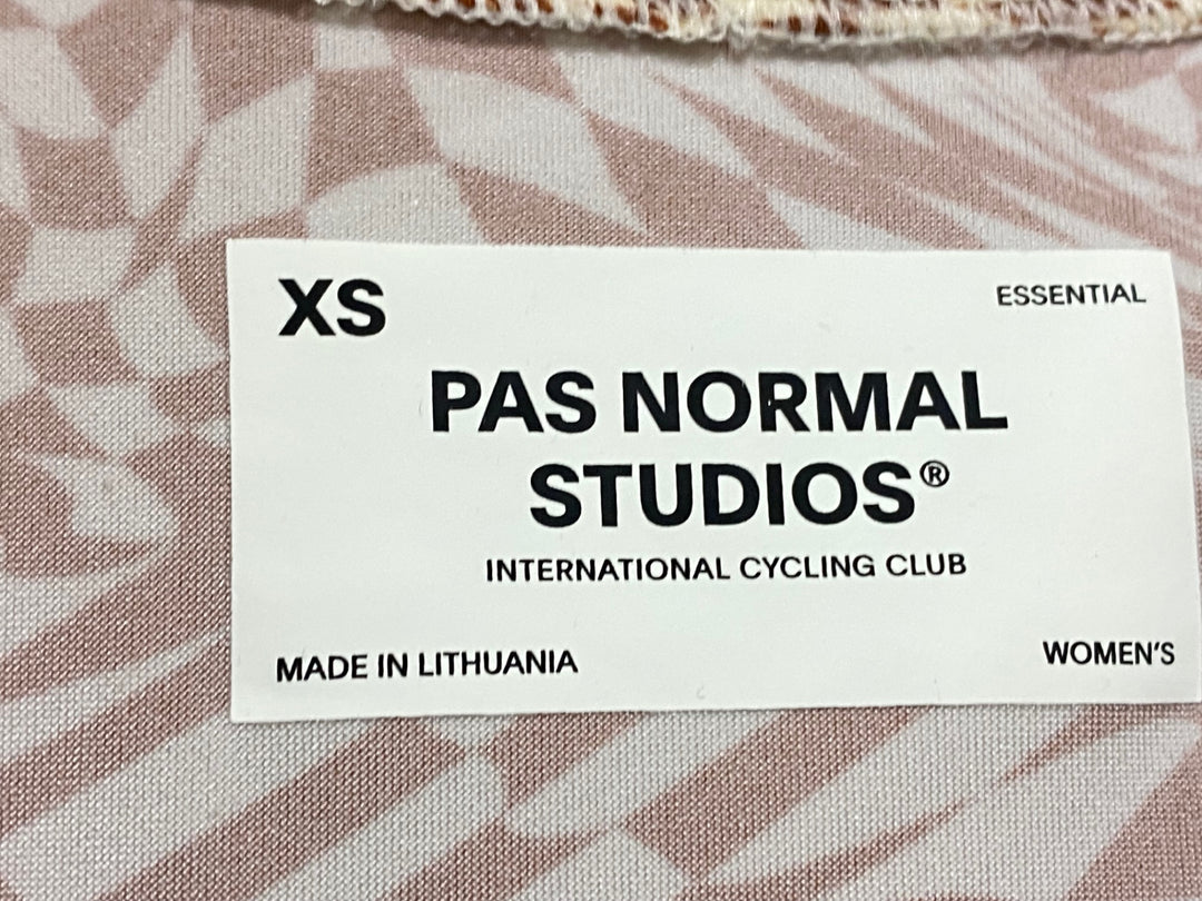 KJ327 パスノーマルスタジオ PAS NORMAL STUDIOS WOMEN'S Essential Jersey 半袖 サイクルジャージ 白赤 XS
