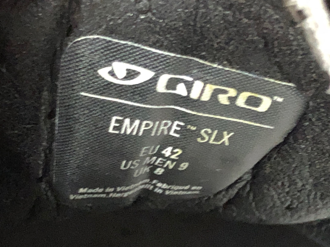 KJ262 ジロ GIRO EMPIRE SLX ビンディングシューズ 黒 EU42 一部接着はげ SPD-SL