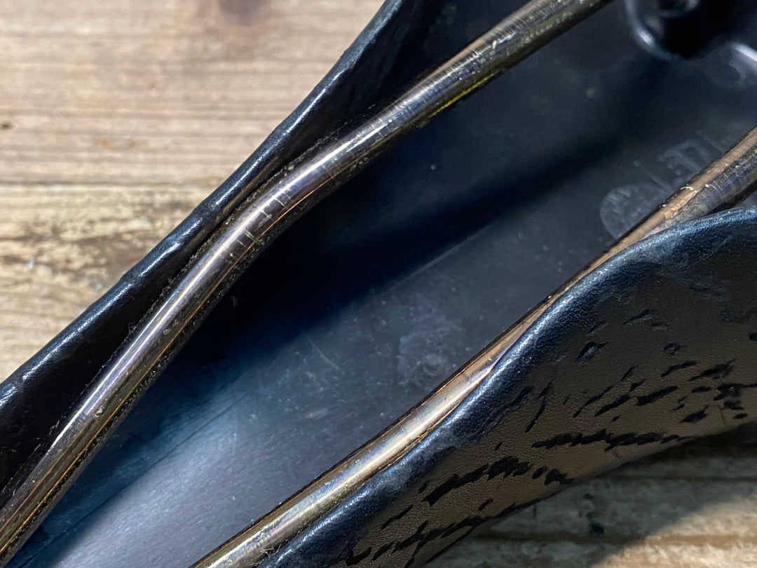 JN647 セラサンマルコ SELLE SANMARCO ロールス ROLLS サドル 黒 スチールレール