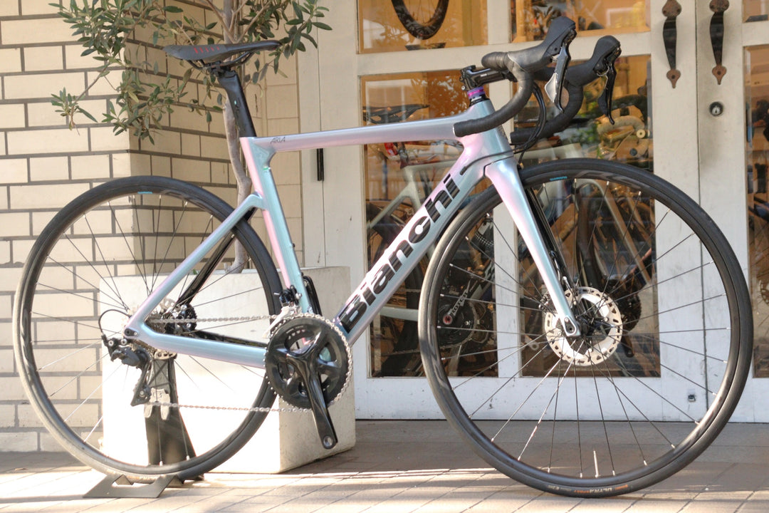 ビアンキ Bianchi アリア ARIA DISC 2023モデル 53サイズ シマノ 105 R7020 MIX 11S カーボン ロードバイク 【横浜店】