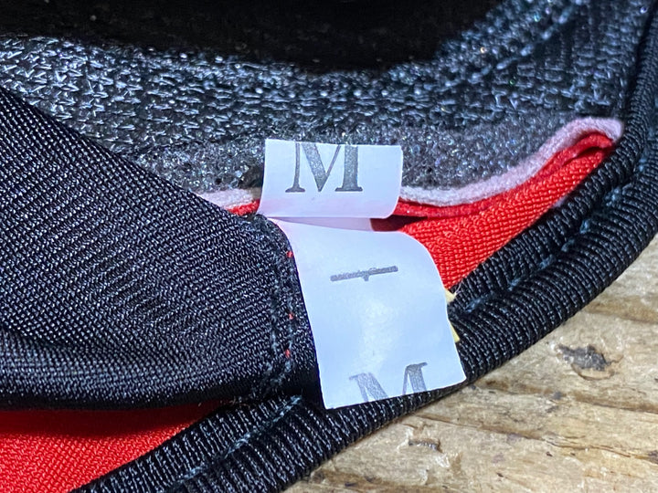 KF375 パールイズミ PEARL iZUMi 指切 グローブ 黒 赤 M