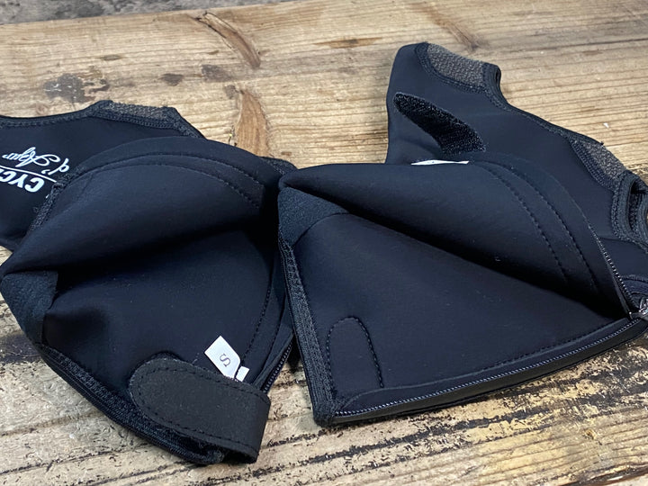 JY814 カフェドシクリステ Cafe du Cycliste シューズウォーマー 黒 S