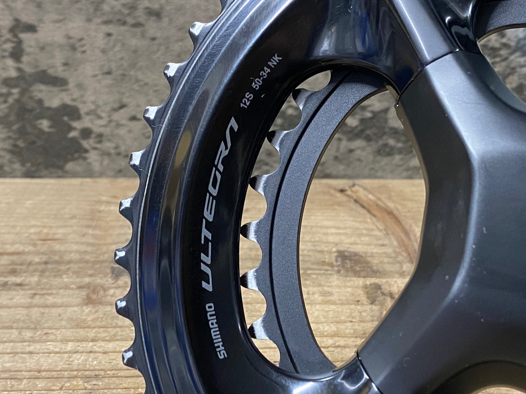 JN955 シマノ SHIMANO アルテグラ ULTEGRA FC-R8100 クランクセット 50-34T 165mm