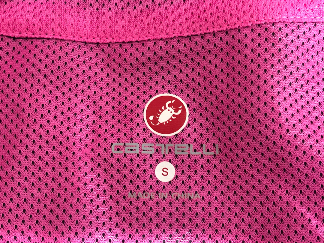 KJ897 カステリ CASTELLI ウインドブレイカー 黒 S