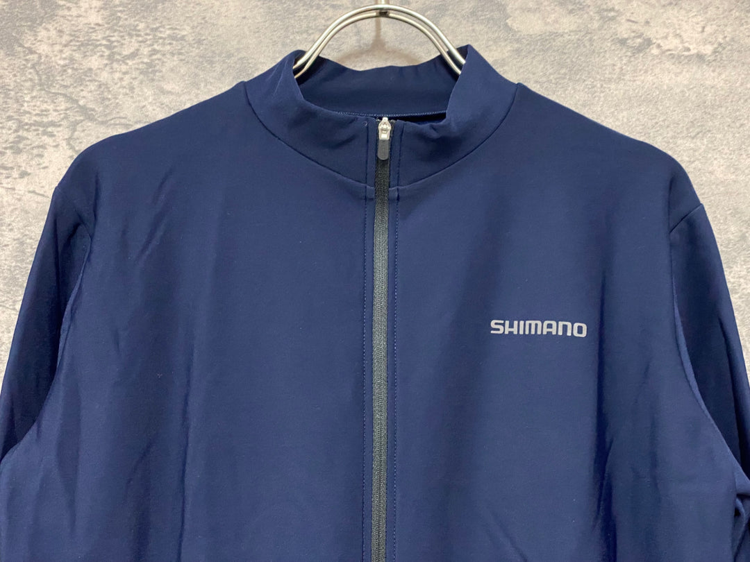 KA700 シマノ SHIMANO ELEMENT LONG SLEEVE JERSEY 長袖 サイクルジャージ 裏起毛