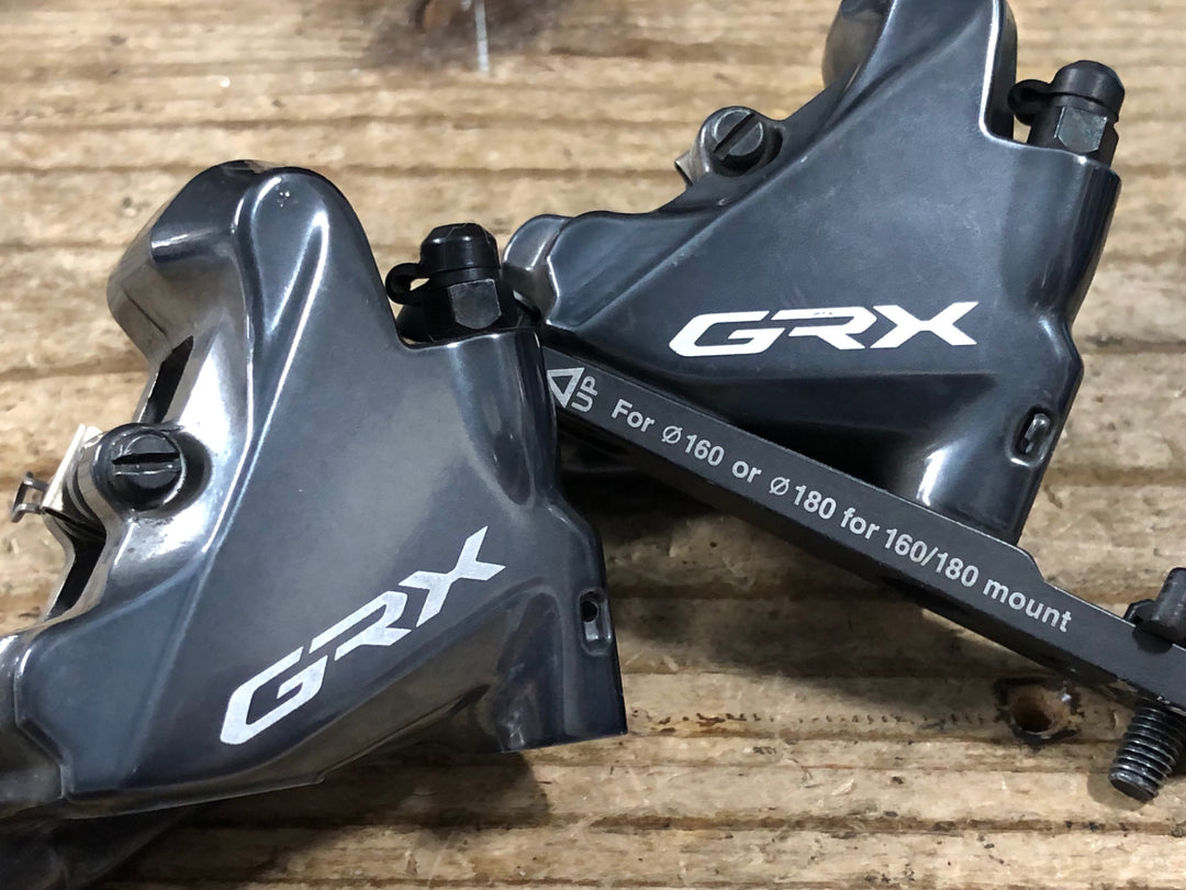 KP227 シマノ SHIMANO GRX ST-RX810 STIレバー / BR-RX810 ディスクキャリパー セット 2×11S 油圧