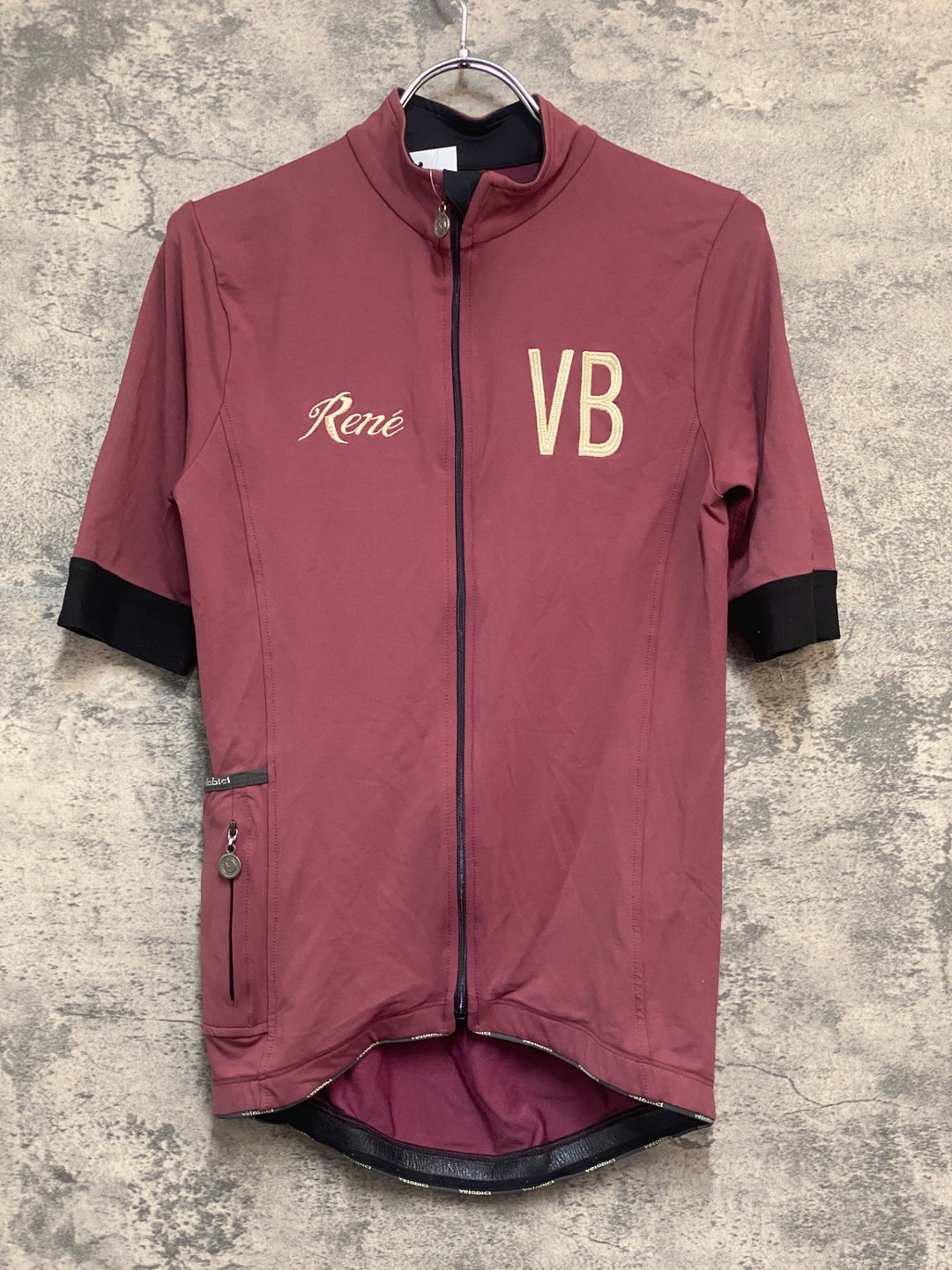 KR410 ヴェロビチ VELOBICI 半袖 サイクルジャージ 赤 3