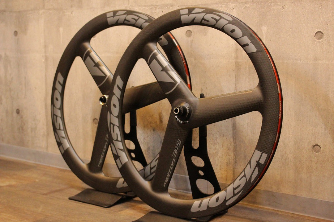 【訳あり】VISION メトロン METRON METRON 3 SPOKE DISC カーボン チューブレスレディ シマノ 11/12S 18C【名古屋店】