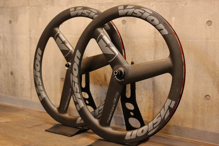 【訳あり】VISION メトロン METRON METRON 3 SPOKE DISC カーボン チューブレスレディ シマノ 11/12S 18C【名古屋店】